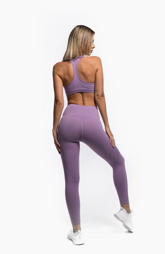 FLOW LEGGINGS - LILAC - hustletics.com