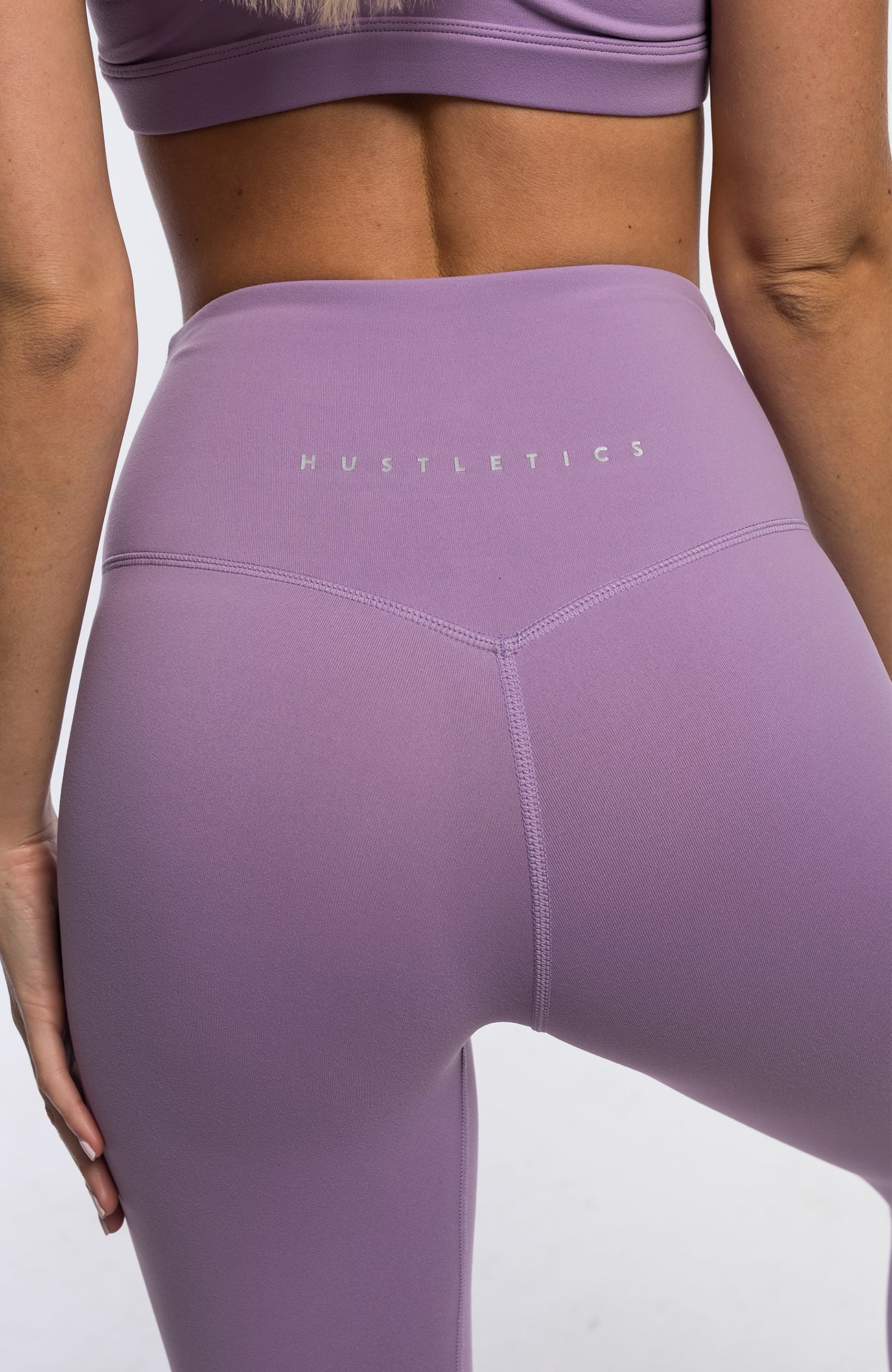 FLOW LEGGINGS - LILAC - hustletics.com
