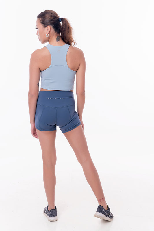 THAT BOOTY SHORTS - DENIM