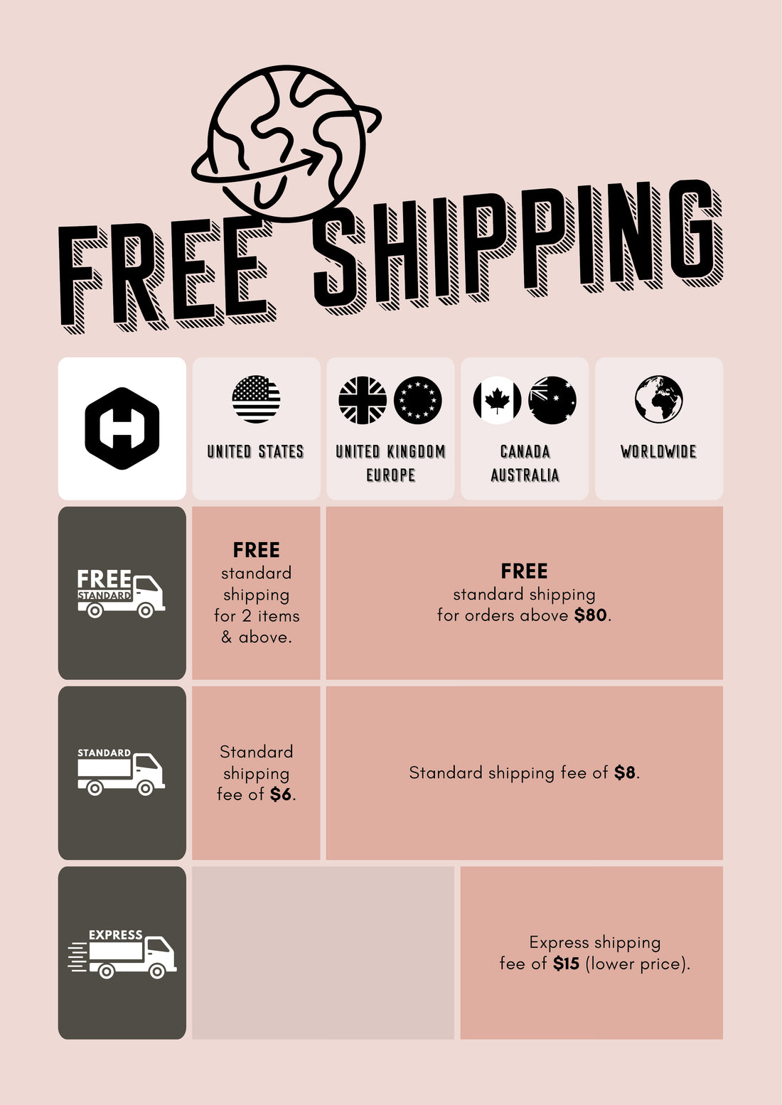 Free shipping 15th June 2020 - 30th September 2020
